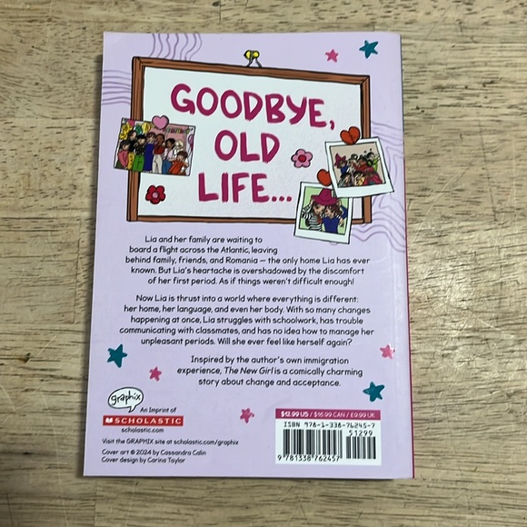 The New Girl by Cassandra Calin Children's Graphic Novel - Picture 2 of 3